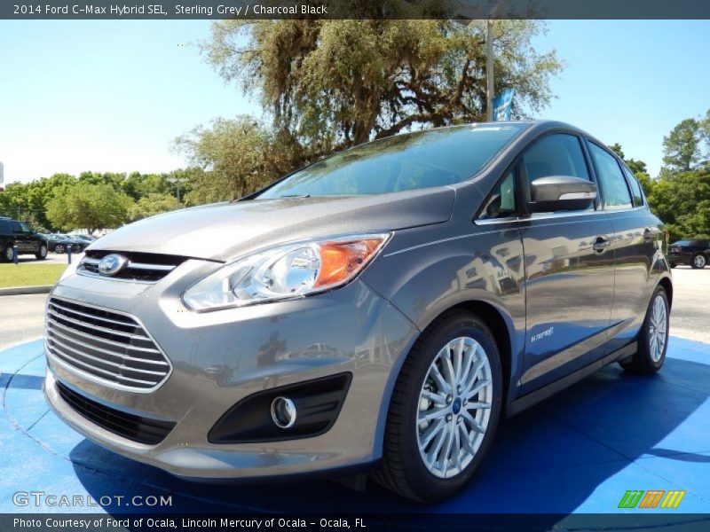 Sterling Grey / Charcoal Black 2014 Ford C-Max Hybrid SEL