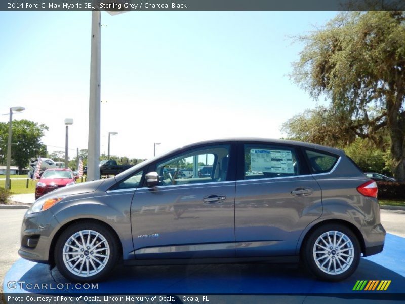 Sterling Grey / Charcoal Black 2014 Ford C-Max Hybrid SEL