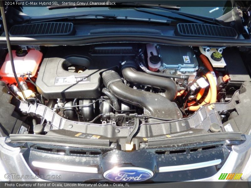 Sterling Grey / Charcoal Black 2014 Ford C-Max Hybrid SEL