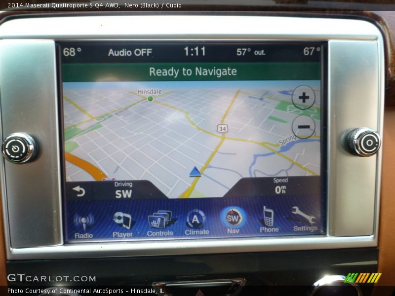 Navigation of 2014 Quattroporte S Q4 AWD