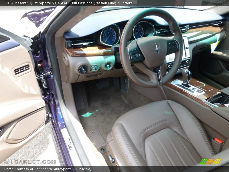  2014 Quattroporte S Q4 AWD Tortora Interior