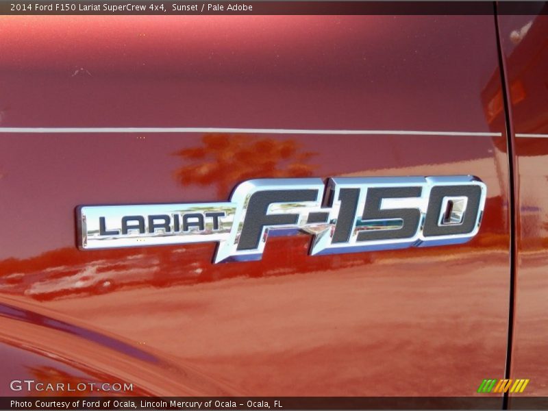 Sunset / Pale Adobe 2014 Ford F150 Lariat SuperCrew 4x4