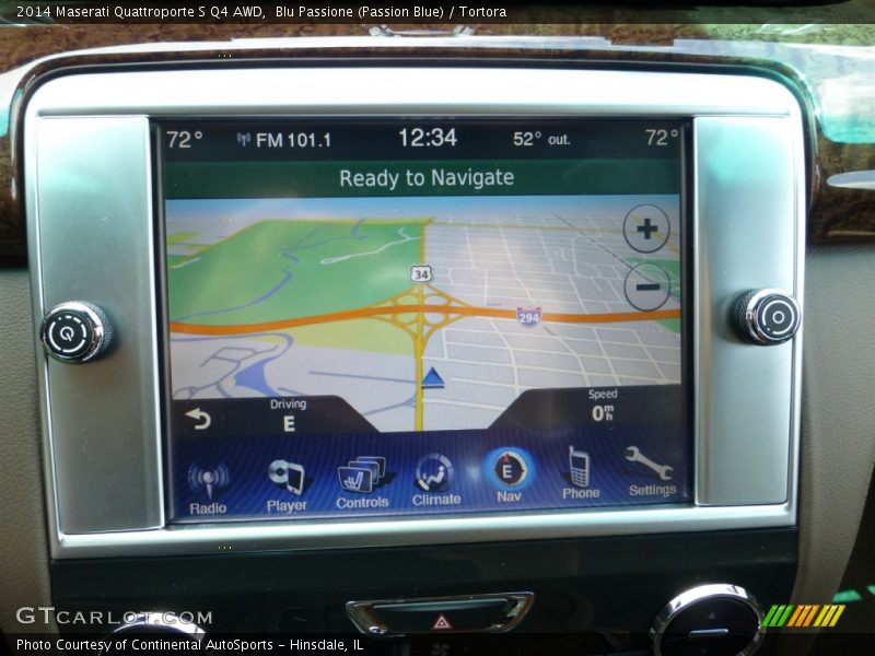 Navigation of 2014 Quattroporte S Q4 AWD