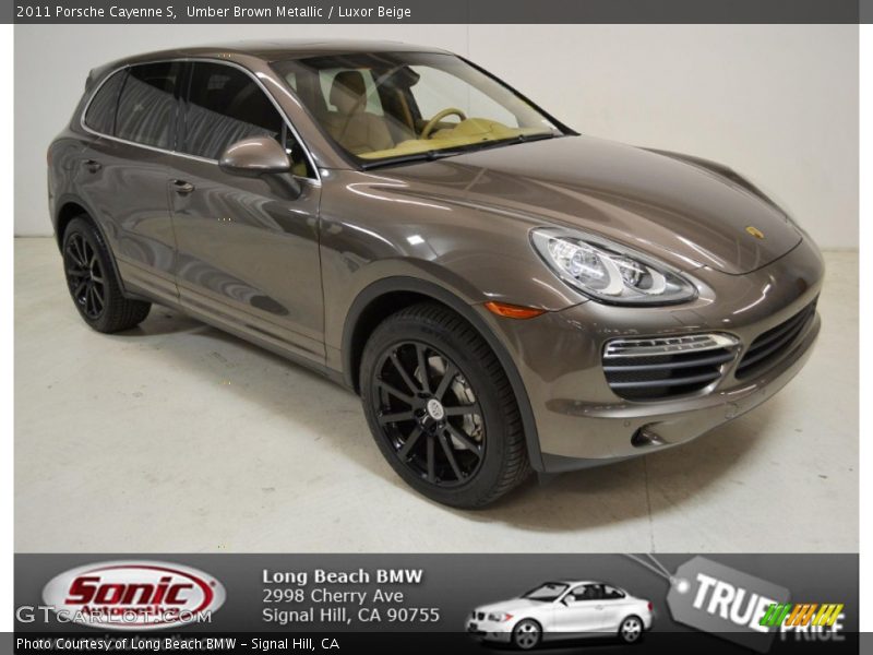 Umber Brown Metallic / Luxor Beige 2011 Porsche Cayenne S
