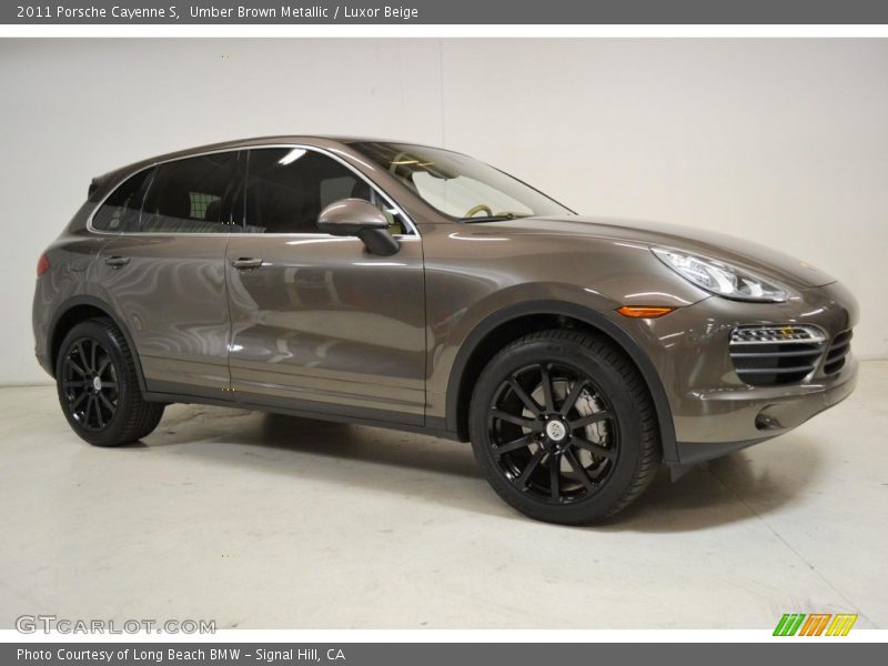 Umber Brown Metallic / Luxor Beige 2011 Porsche Cayenne S