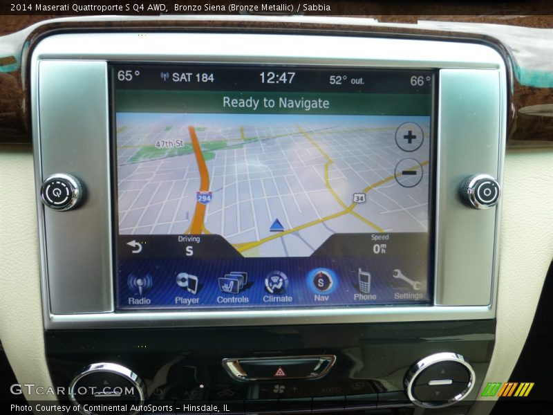 Navigation of 2014 Quattroporte S Q4 AWD