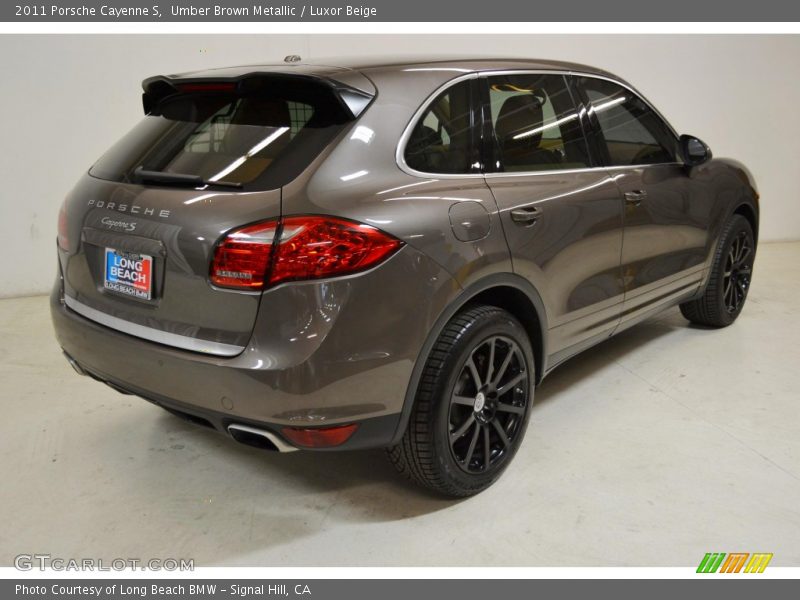 Umber Brown Metallic / Luxor Beige 2011 Porsche Cayenne S