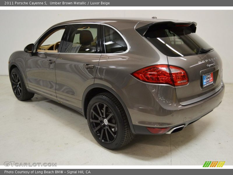 Umber Brown Metallic / Luxor Beige 2011 Porsche Cayenne S