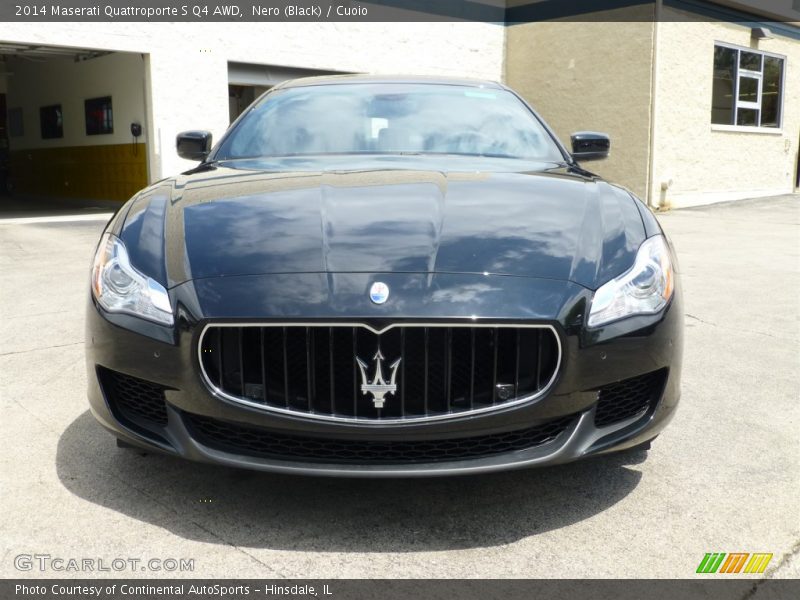 Nero (Black) / Cuoio 2014 Maserati Quattroporte S Q4 AWD