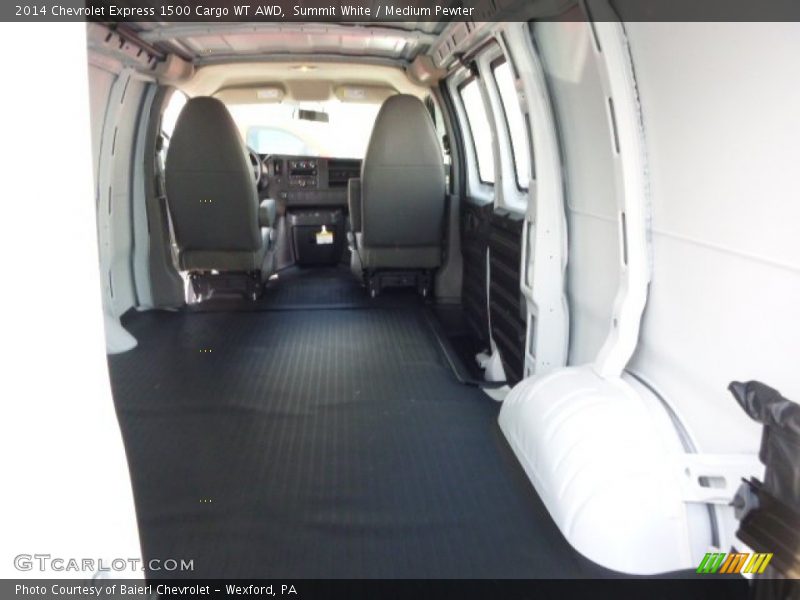 Summit White / Medium Pewter 2014 Chevrolet Express 1500 Cargo WT AWD