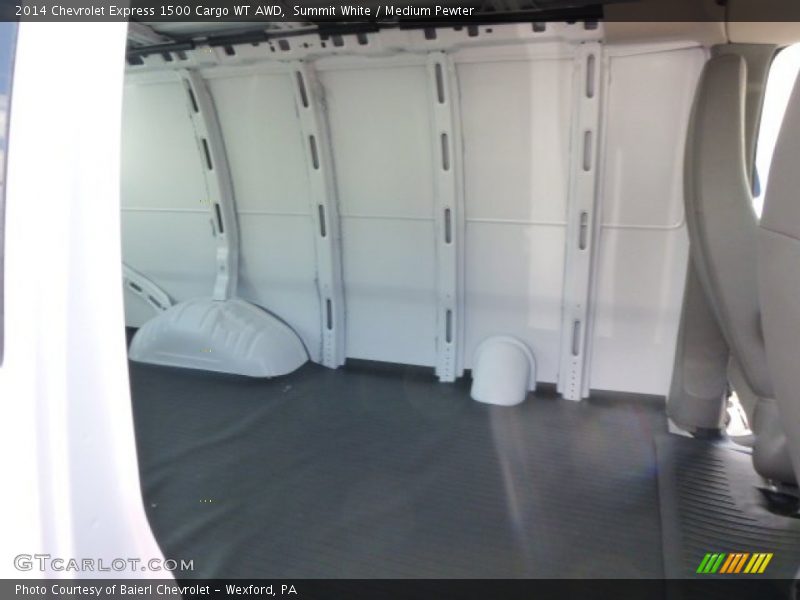 Summit White / Medium Pewter 2014 Chevrolet Express 1500 Cargo WT AWD