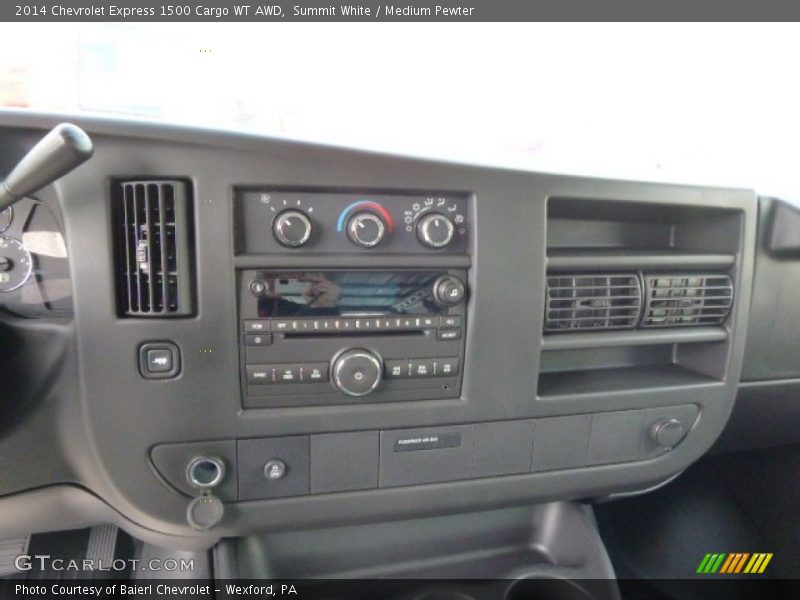 Summit White / Medium Pewter 2014 Chevrolet Express 1500 Cargo WT AWD