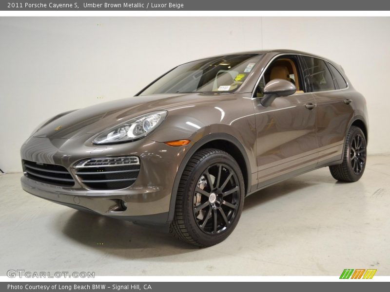 Umber Brown Metallic / Luxor Beige 2011 Porsche Cayenne S