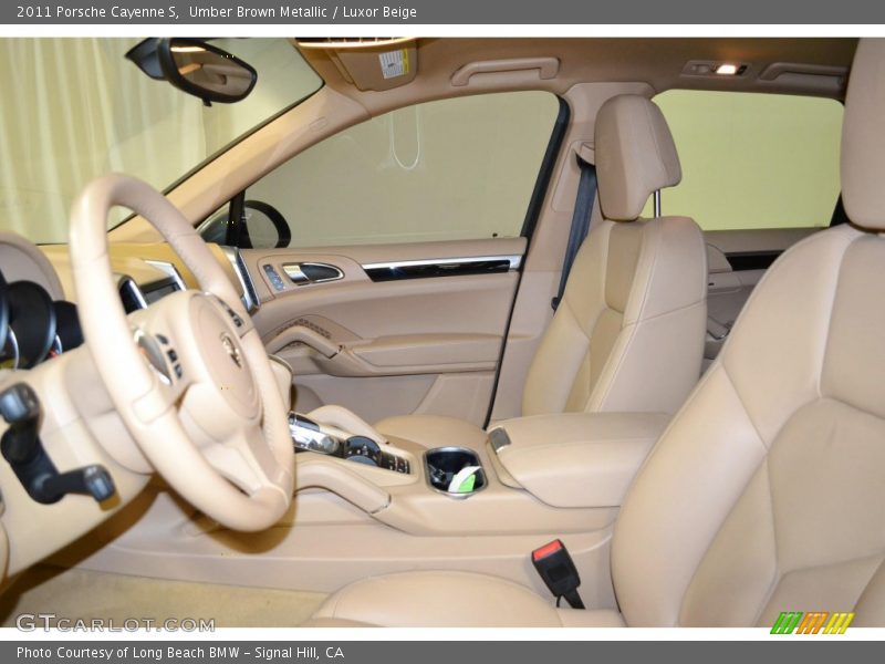 Umber Brown Metallic / Luxor Beige 2011 Porsche Cayenne S