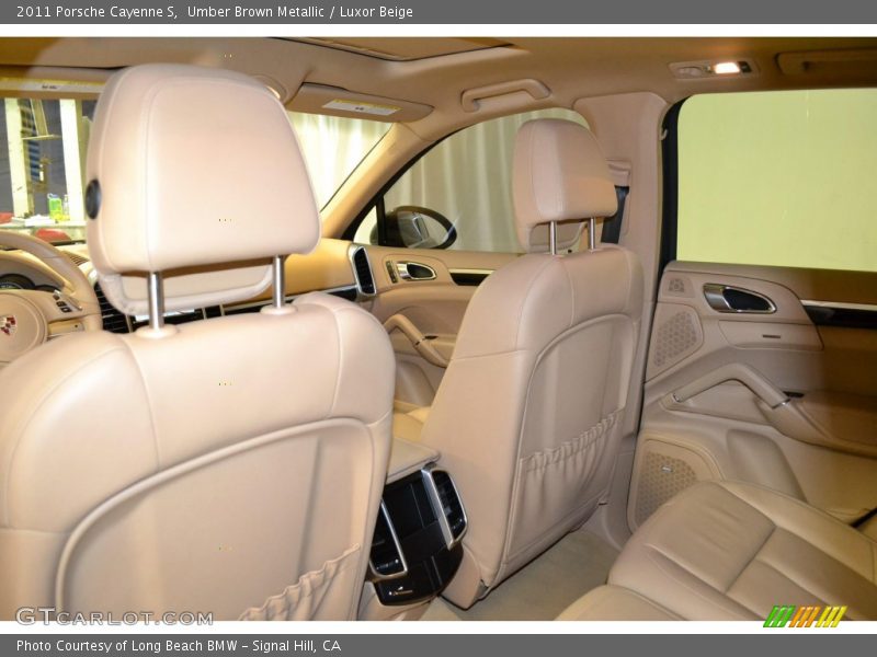 Umber Brown Metallic / Luxor Beige 2011 Porsche Cayenne S