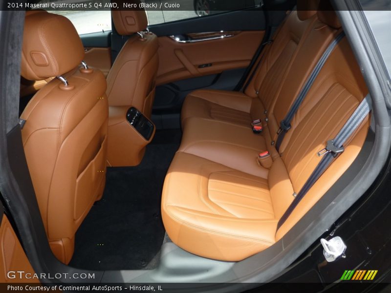 Rear Seat of 2014 Quattroporte S Q4 AWD