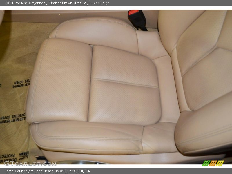 Umber Brown Metallic / Luxor Beige 2011 Porsche Cayenne S