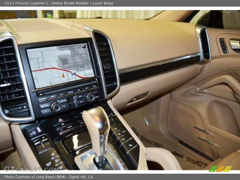 Umber Brown Metallic / Luxor Beige 2011 Porsche Cayenne S