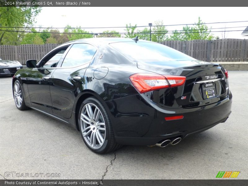 Nero (Black) / Nero 2014 Maserati Ghibli S Q4