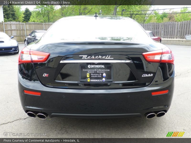 Nero (Black) / Nero 2014 Maserati Ghibli S Q4