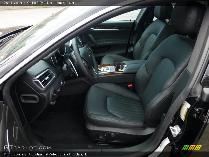 Front Seat of 2014 Ghibli S Q4