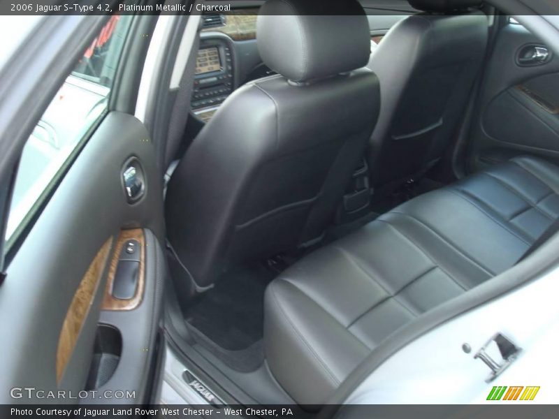 Platinum Metallic / Charcoal 2006 Jaguar S-Type 4.2