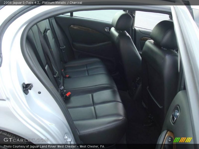 Platinum Metallic / Charcoal 2006 Jaguar S-Type 4.2
