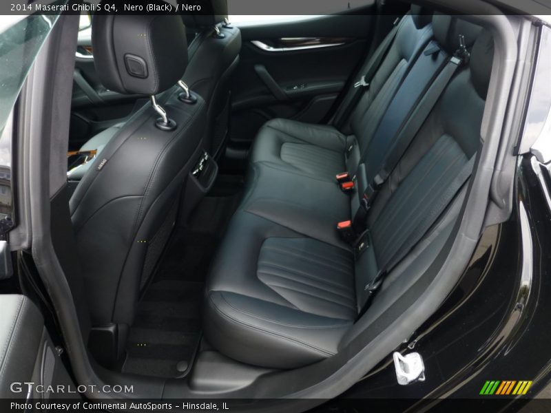 Rear Seat of 2014 Ghibli S Q4