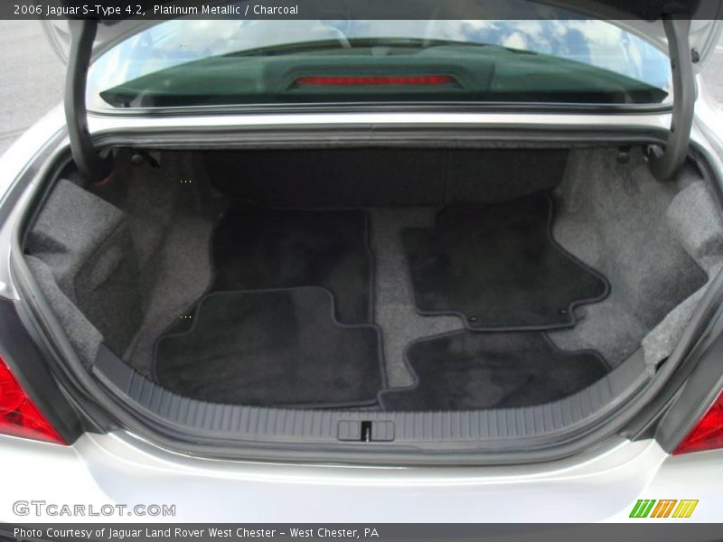 Platinum Metallic / Charcoal 2006 Jaguar S-Type 4.2