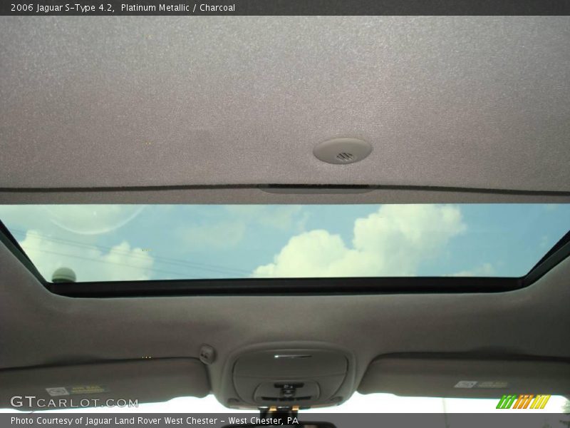 Platinum Metallic / Charcoal 2006 Jaguar S-Type 4.2