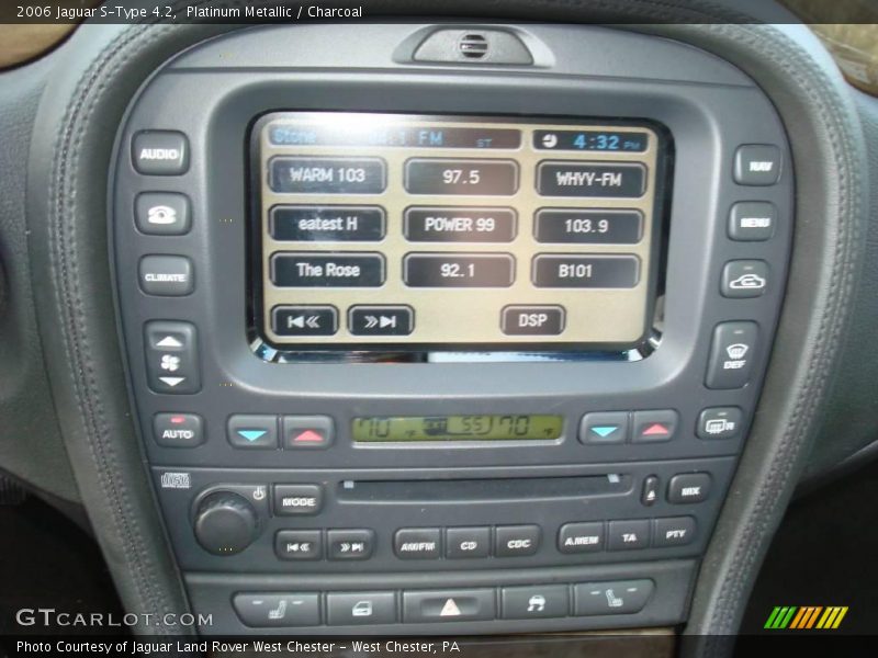 Platinum Metallic / Charcoal 2006 Jaguar S-Type 4.2