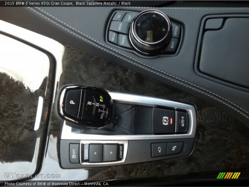  2015 6 Series 650i Gran Coupe 8 Speed Sport Automatic Shifter