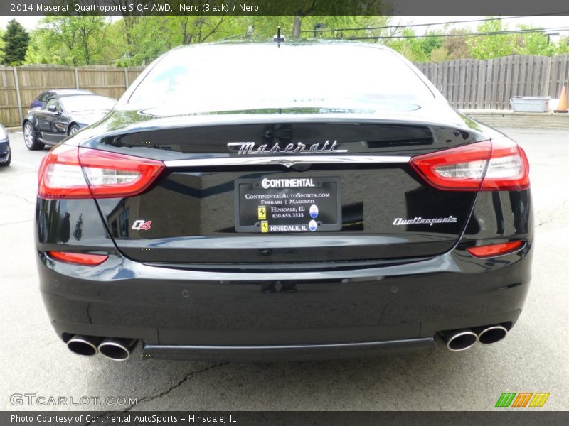 Nero (Black) / Nero 2014 Maserati Quattroporte S Q4 AWD