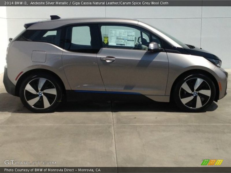  2014 i3  Andesite Silver Metallic