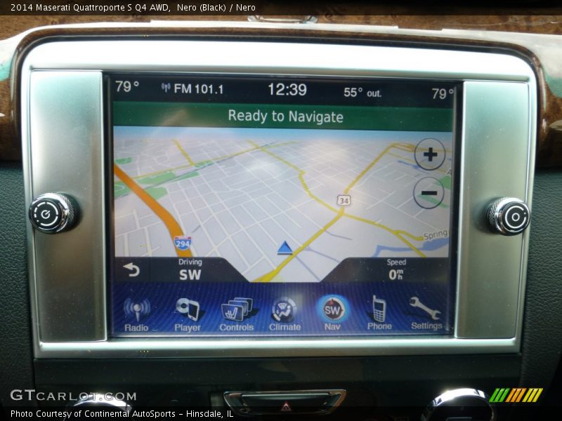 Navigation of 2014 Quattroporte S Q4 AWD