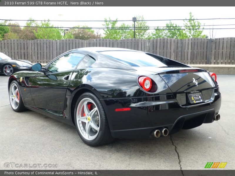 Nero (Black) / Nero 2010 Ferrari 599 GTB Fiorano HGTE