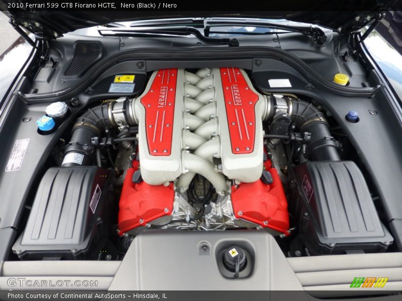  2010 599 GTB Fiorano HGTE Engine - 6.0 Liter DOHC 48-Valve VVT V12