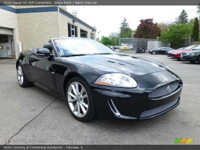 Front 3/4 View of 2010 XK XKR Convertible