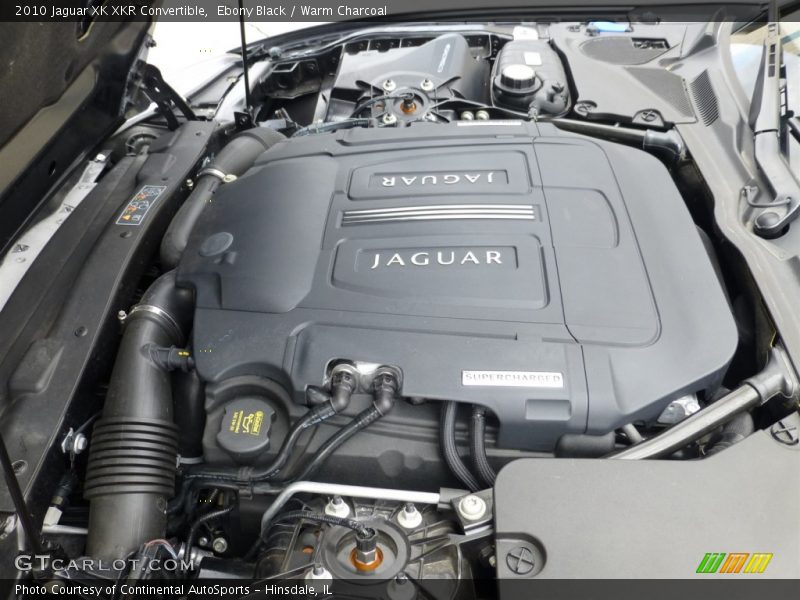  2010 XK XKR Convertible Engine - 5.0 Liter Supercharged DOHC 32-Valve VVT V8