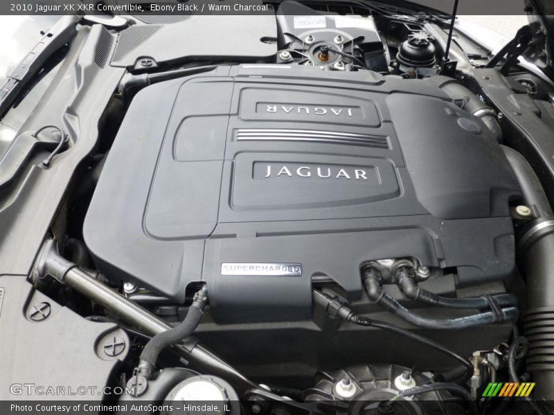  2010 XK XKR Convertible Engine - 5.0 Liter Supercharged DOHC 32-Valve VVT V8