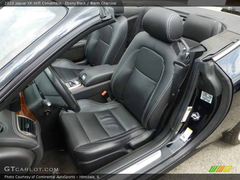 Front Seat of 2010 XK XKR Convertible