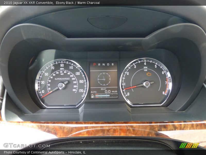  2010 XK XKR Convertible XKR Convertible Gauges