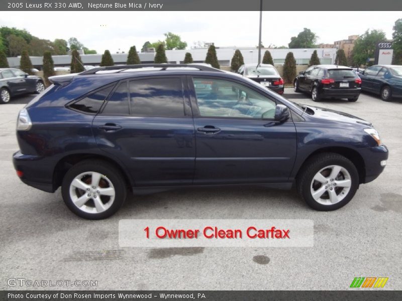 Neptune Blue Mica / Ivory 2005 Lexus RX 330 AWD
