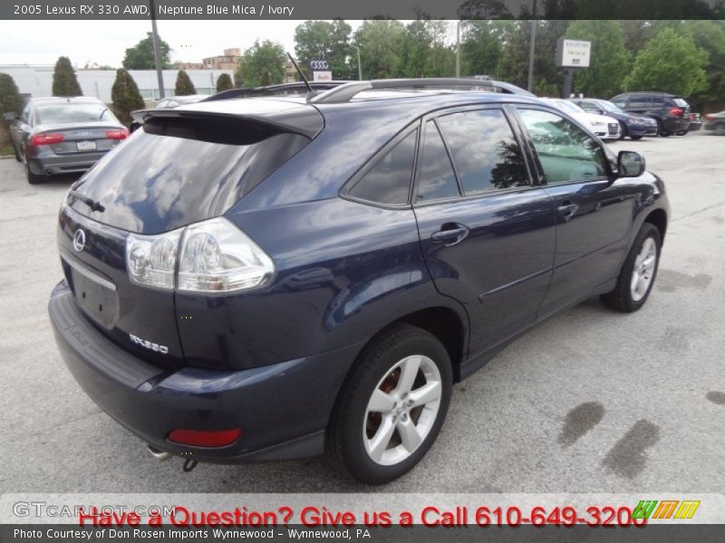 Neptune Blue Mica / Ivory 2005 Lexus RX 330 AWD