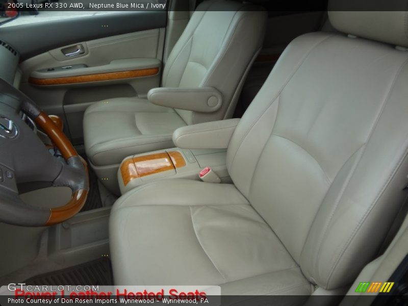 Neptune Blue Mica / Ivory 2005 Lexus RX 330 AWD