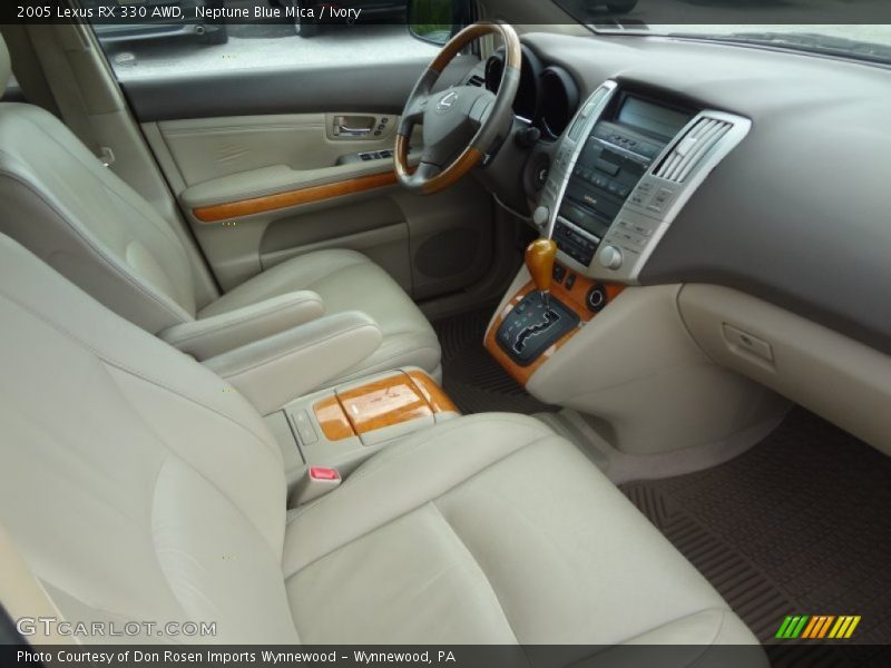 Neptune Blue Mica / Ivory 2005 Lexus RX 330 AWD