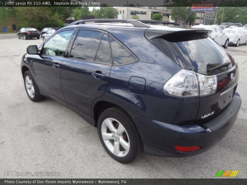 Neptune Blue Mica / Ivory 2005 Lexus RX 330 AWD