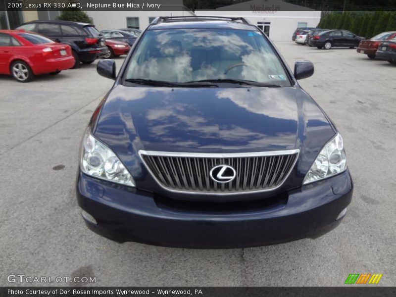 Neptune Blue Mica / Ivory 2005 Lexus RX 330 AWD