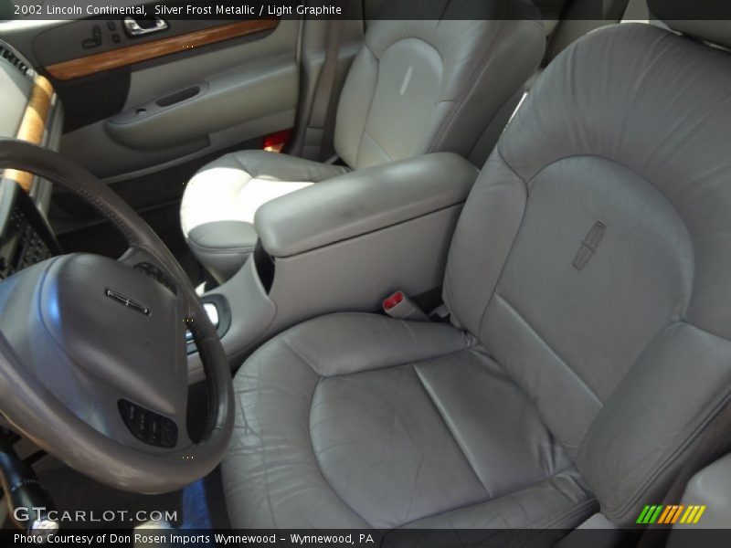Silver Frost Metallic / Light Graphite 2002 Lincoln Continental