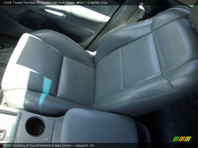 Super White / Graphite Gray 2006 Toyota Tacoma V6 Double Cab 4x4